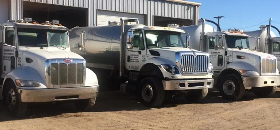 Three AWR vac tankers lined up nose to nose at the yard